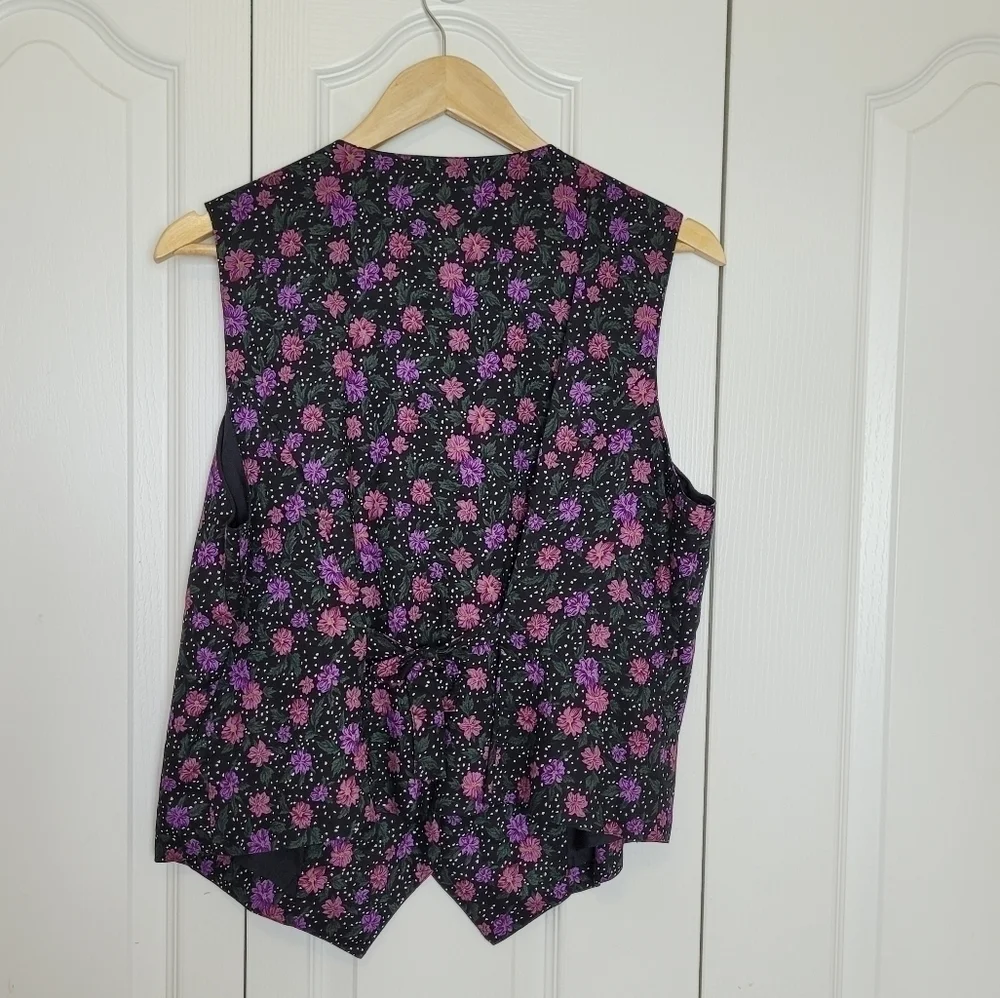 Vintage Northern Traditions Floral Blazer and Vest Set - Picture 6 of 12
